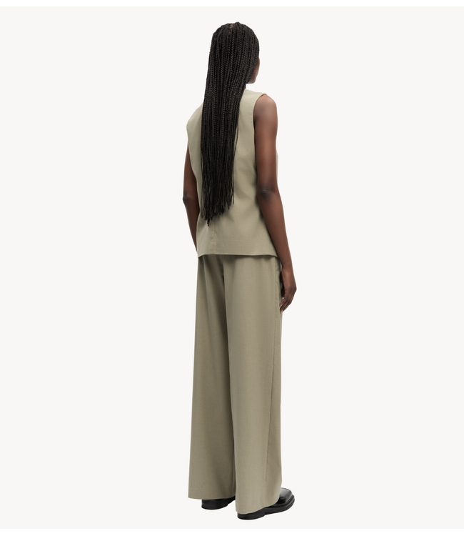 Samsøe Samsøe Broek SATOVA TROUSERS 15145 OVERLAND TREK MEL.