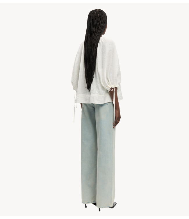 Samsøe Samsøe Blouse SAMATERAN SS BLOUSE 15754 EGRET