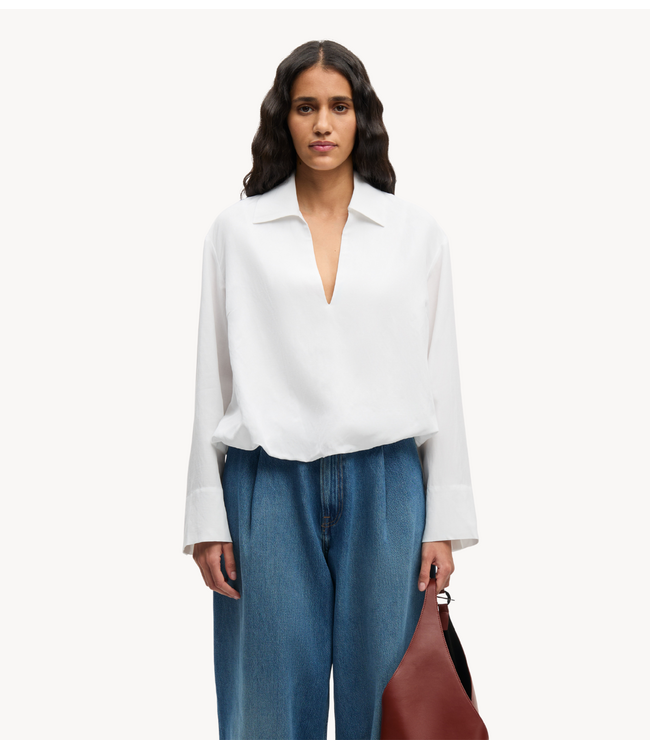 Samsøe Samsøe Blouse SADAPHNE SHIRT 15262 WHITE