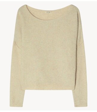 American Vintage Trui Damsville sable chine