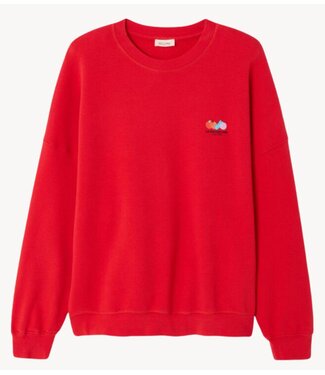 American Vintage Trui Atubay tomate