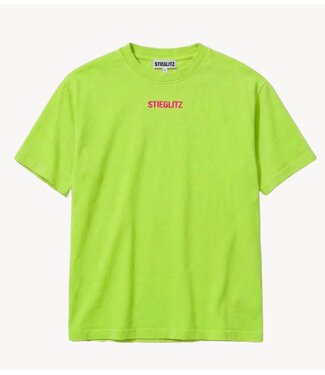 Stieglitz T-shirt Basic Worn-out Oversized T-shirt Green
