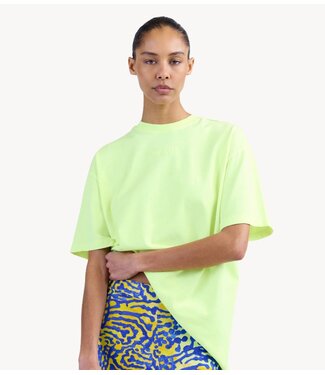 Stieglitz T-shirt Basic Worn-out Oversized T-shirt yellow