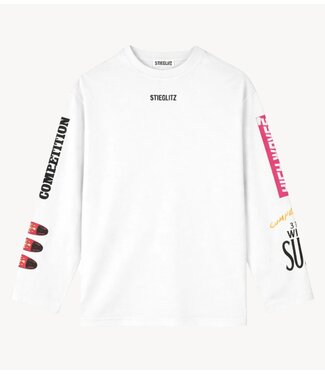 Stieglitz Shirt Monica Skate Tee Wide sleeves White