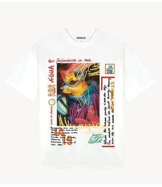 Stieglitz T-shirt Erika Oversized T-shirt  White