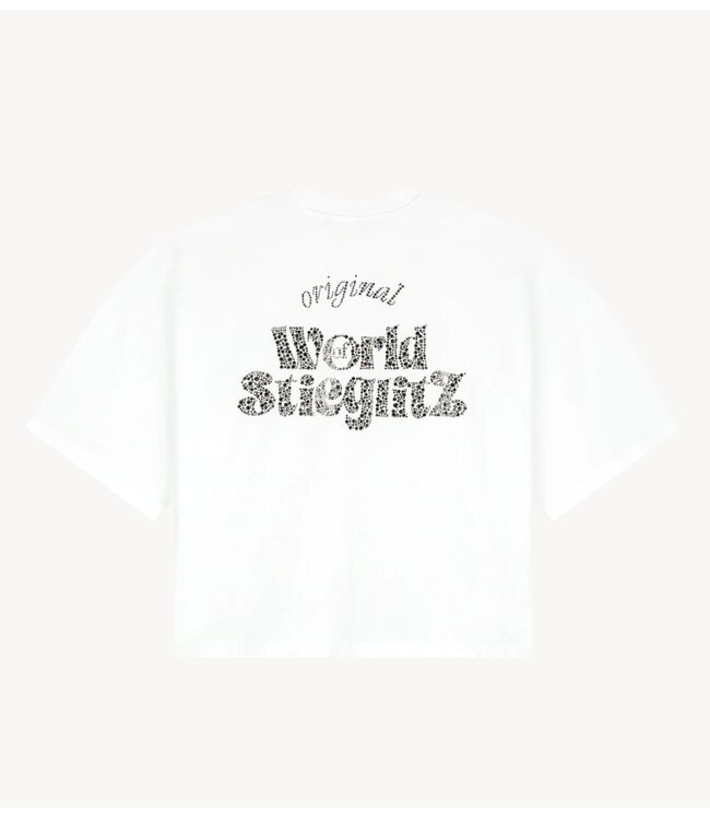 Stieglitz T-shirt World Of Stieg Boxy T-shirt white