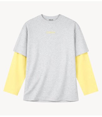 Stieglitz Shirt Stan Skate Tee Double Sleeves Yellow