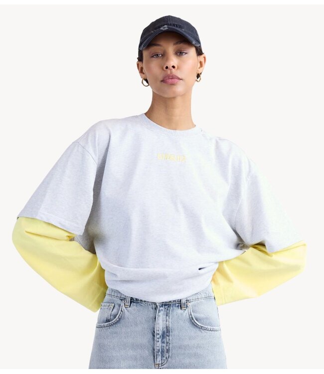 Stieglitz Shirt Stan Skate Tee Double Sleeves Yellow