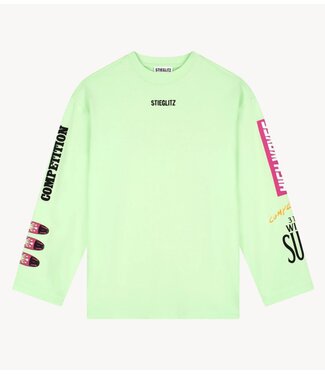 Stieglitz Shirt Monica Skate Tee Wide sleeves  green