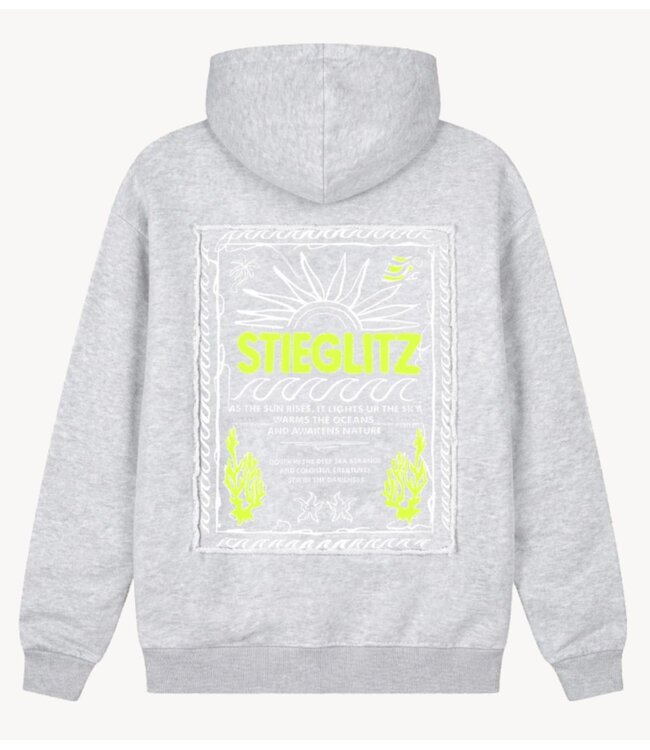 Stieglitz Trui Guga Hoodie grey