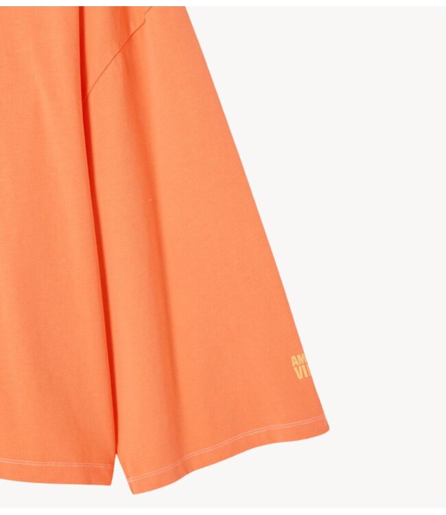 American Vintage T-shirt FIZVALLEY ABRICOTINE VINTAGE