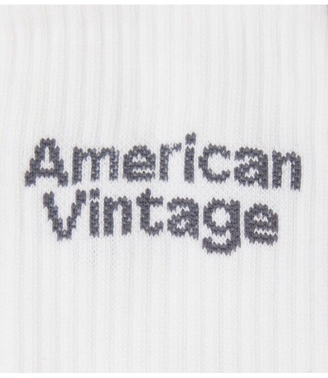 American Vintage Sokken CLYPSUN blanc