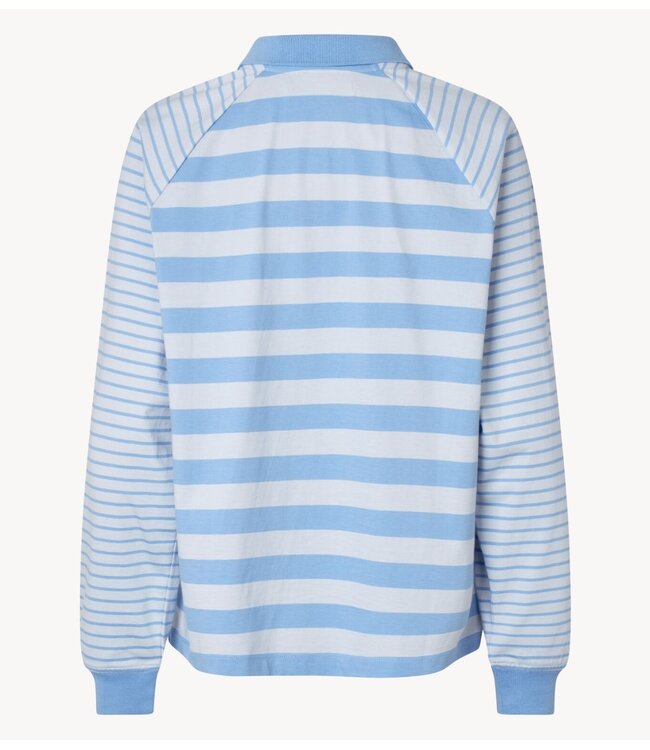 Samsøe Samsøe Top SAELLA LS POLO 11415 BEL AIR ST.