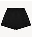 Refined Department Broek ladies woven relaxed tweed shorts MONE BLACK