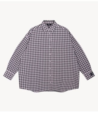 Refined Department Blouse ladies woven oversized check blouse LOLAY CHECK