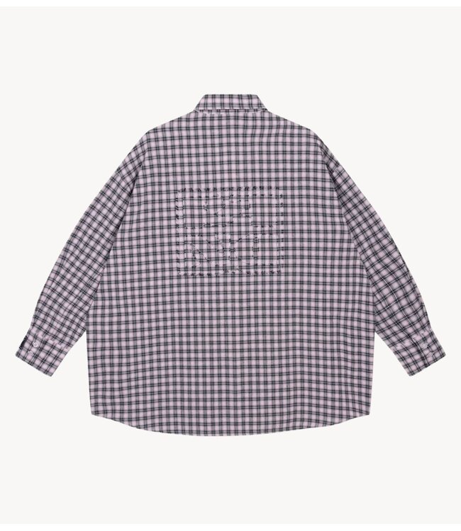 Refined Department Blouse ladies woven oversized check blouse LOLAY CHECK