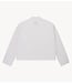 Refined Department Blazer ladies woven oversized cropped blazer JACKIE CREAMY WHITE