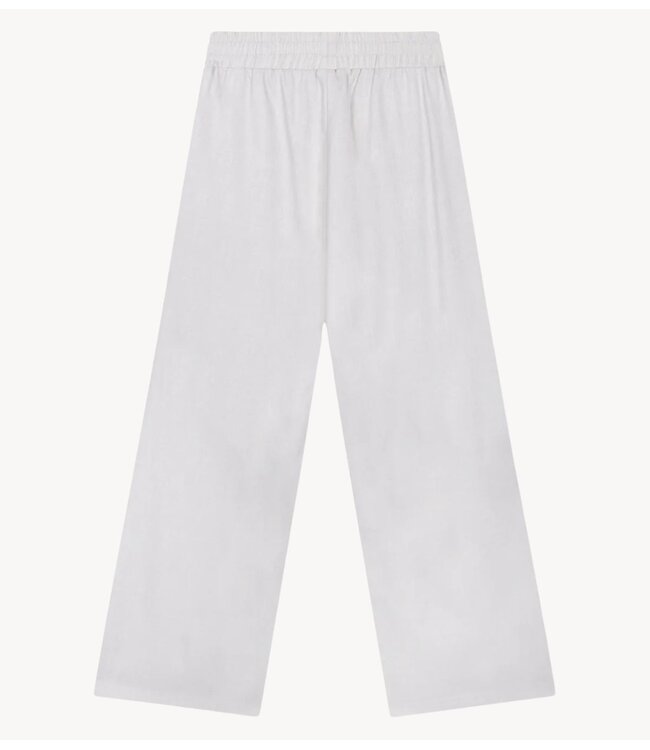 Refined Department Broek ladies woven high waist relaxed pants TYRA CREAMY WHITE