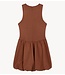 Refined Department Jurk ladies knitted short balloon dress LENNY BROWN