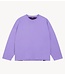 Refined Department Top ladies knitted oversized longsleeve BATT LILAC
