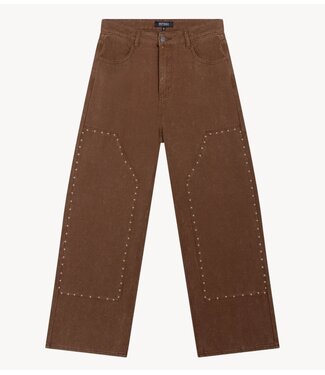 Refined Department Broek ladies woven relaxed star jeans PAYTON BROWN