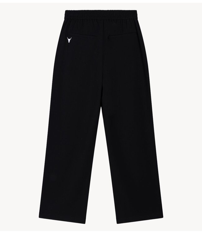 Alix The Label Broek ladies woven flowy pants black