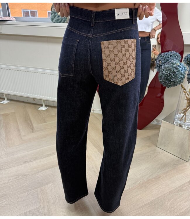 Attire Broek Marbella barrel jeans GG