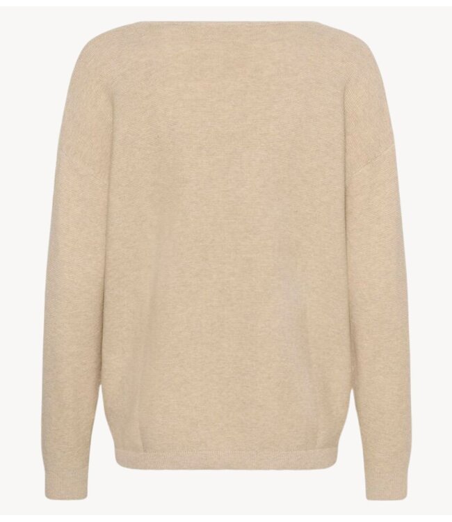 Cream Trui CRSillar Pullover oat melange nature