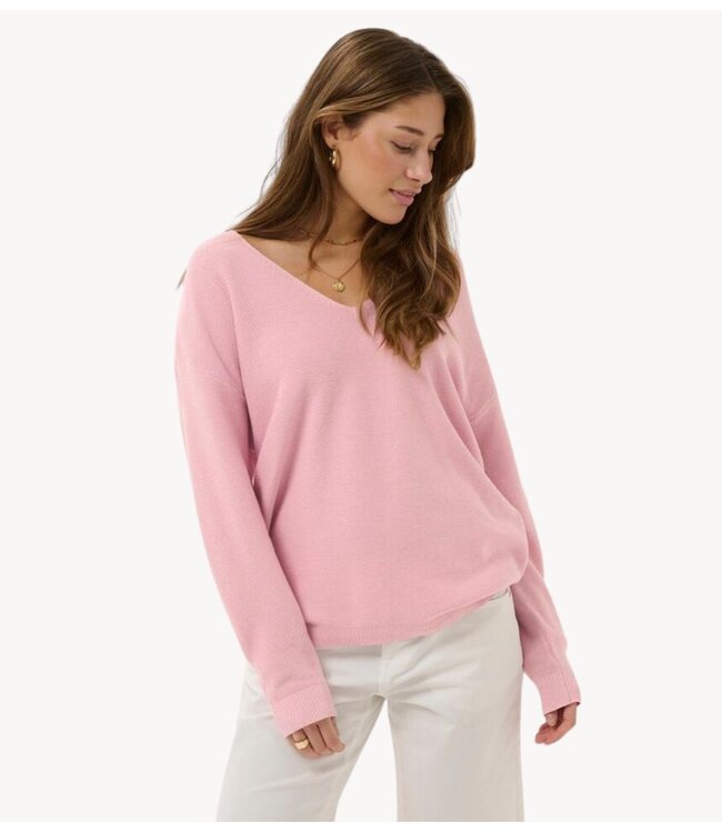 Cream Trui CRSillar Pullover pink nectar pink