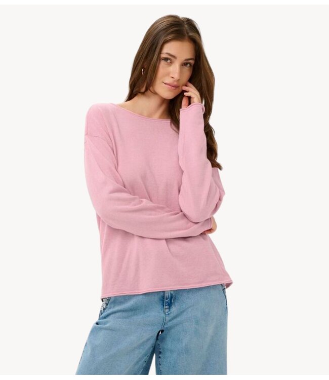 Cream Trui CRRomane Pullover Pink Nectar