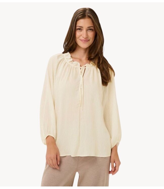 Cream Blouse CROma Blouse Whisper White