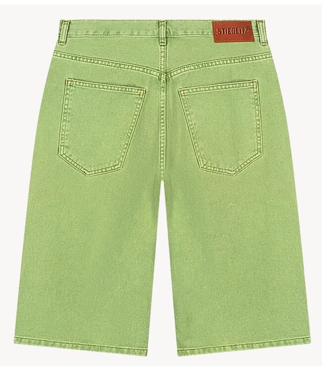 Stieglitz Short Alexio Denim Shorts Green
