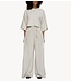 10DAYS Broek super wide leg jogger soft white melee