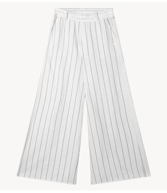 10DAYS Broek wide jogger pinstripe ecruXL