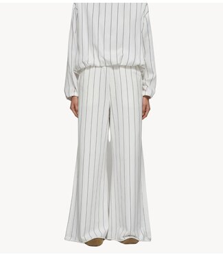 10DAYS Broek wide jogger pinstripe ecruXL