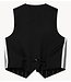 10DAYS Top gilet pinstripe black