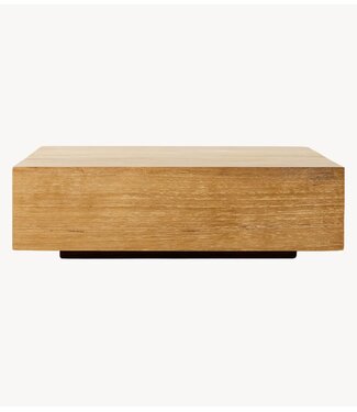 HKLIVING Plateau Teak cube, large