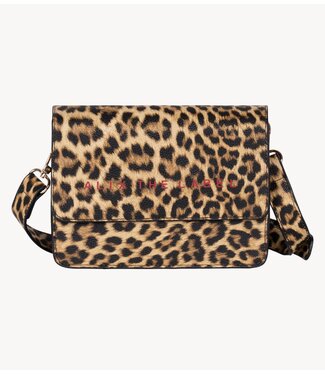 Alix The Label Tas ladies woven leopard shoulderbag animal