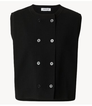 EDITED Vest Vaya Knit Vest Black