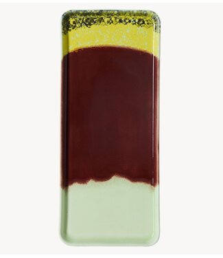 HKLIVING Schaal 70s ceramics: cake tray, cherry