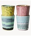 HKLIVING Mok 70s ceramics: coffee mugs, artistic (set of 4)