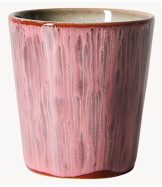 HKLIVING Mok 70s ceramics: coffee mug, rhubarb