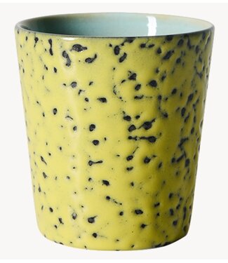 HKLIVING Mok 70s ceramics: coffee mug, corn