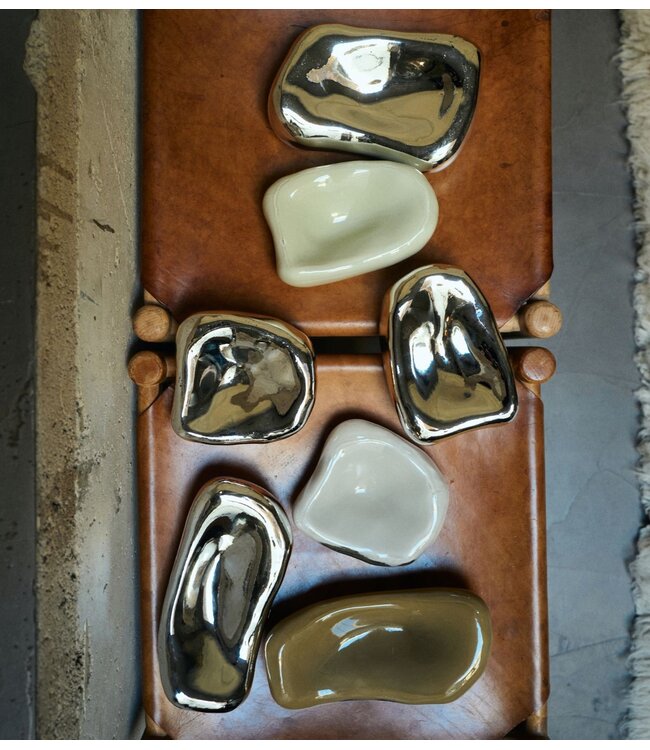 HKLIVING Wanddecoratie Glass sculpture, moss