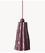 HKLIVING Hanglamp Flow pendant lamp, burgundy