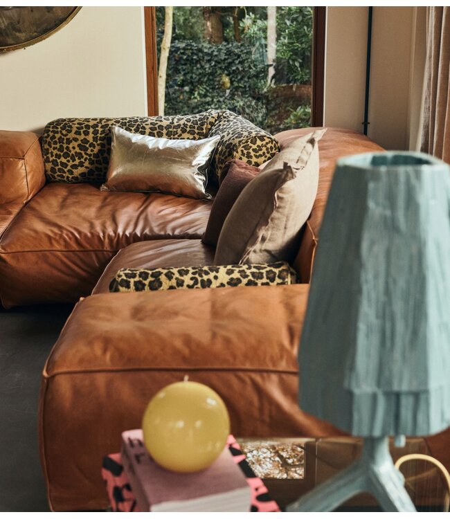 HKLIVING Kussen Cushion, silver lining (60x35cm)