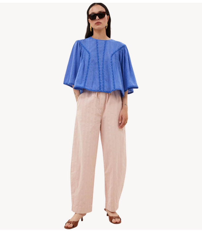 BY-BAR Broek jack balloon pants old pink