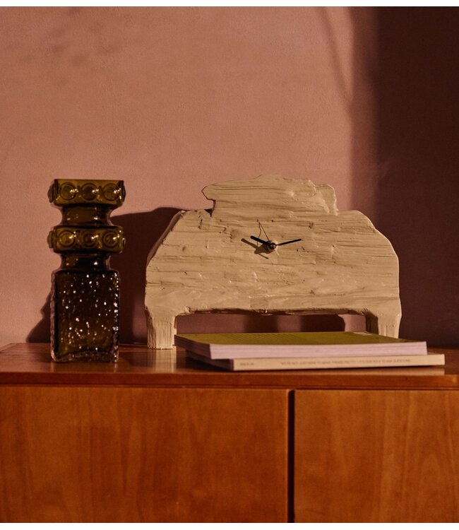 HKLIVING Klok Teun Zwets for HKLIVING: mantle clock, seafoam