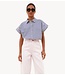 BY-BAR Blouse pixie blue stripe blouse dark blue stripe