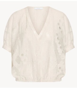 BY-BAR Blouse mabel mist blouse cream